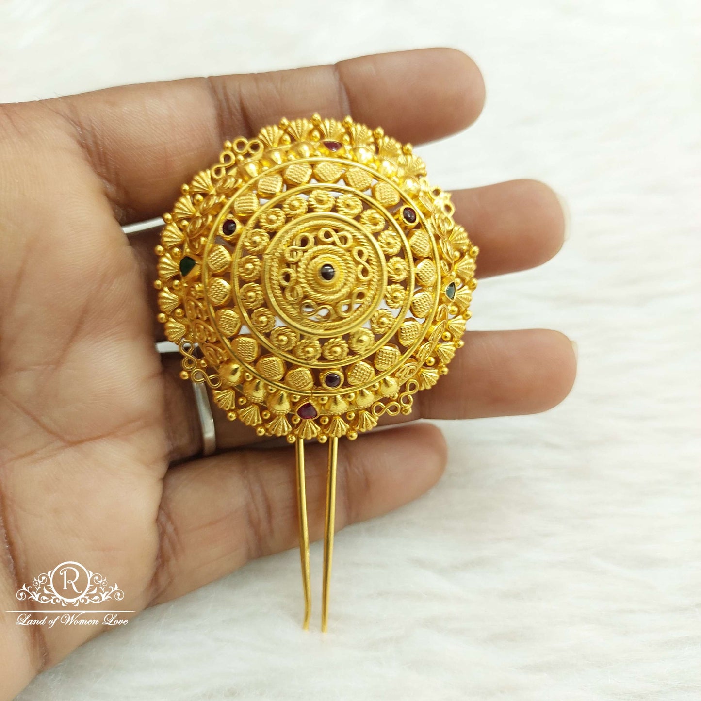 Silver Hair Pins-SA534