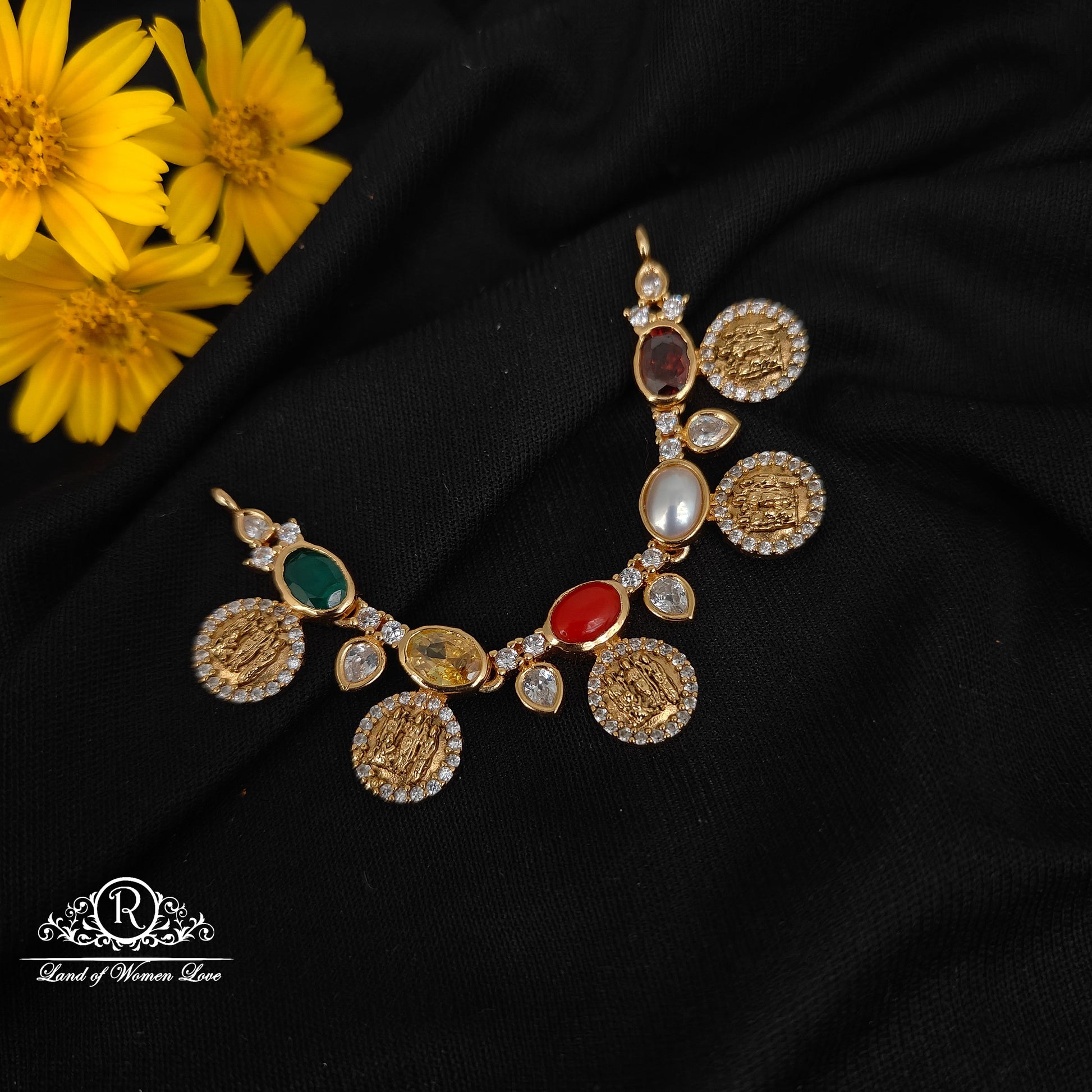 92.5 silver simple and cute mala locket 92.5 silver ramala jewelry / ramala collections