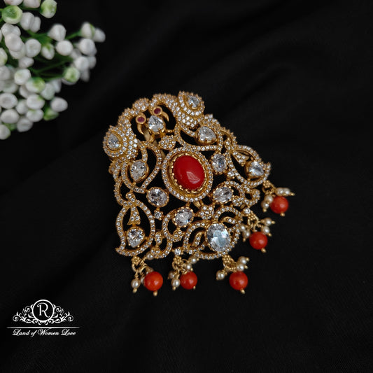 pendant silver coral pendant -rc06m334 coral 92.5 silver ramala jewelry / ramala collections