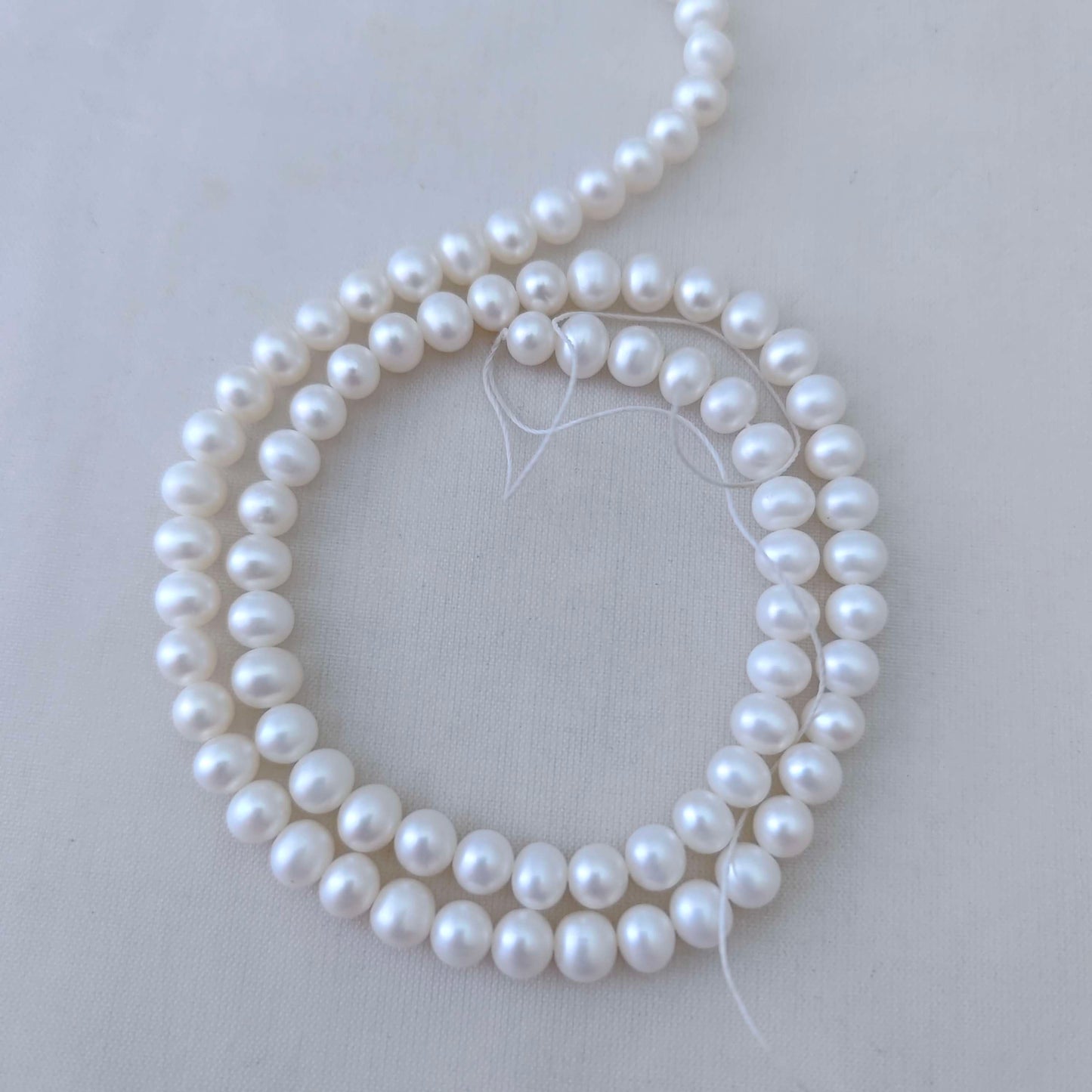 Fresh water pearls button shapes -RCMJ103