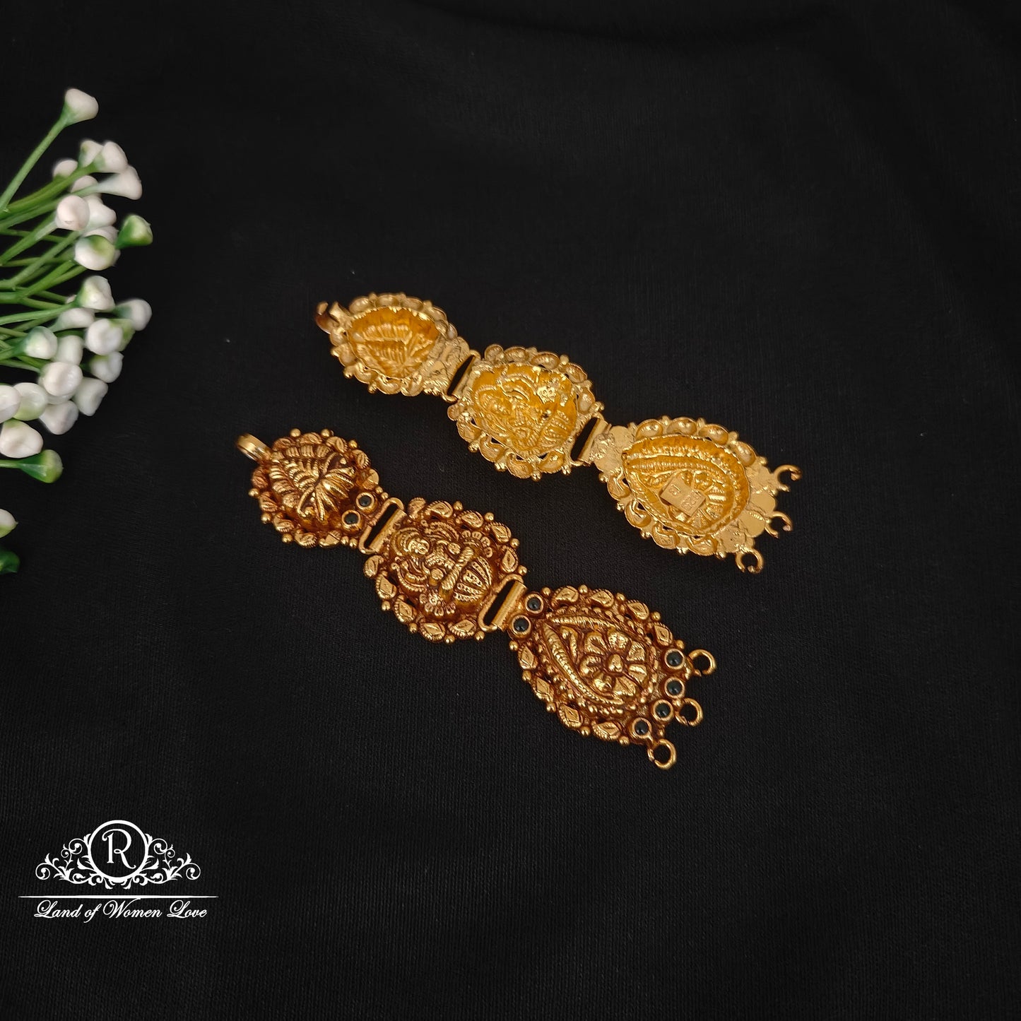 92.5 silver simple and Cute side locket - RCJR966