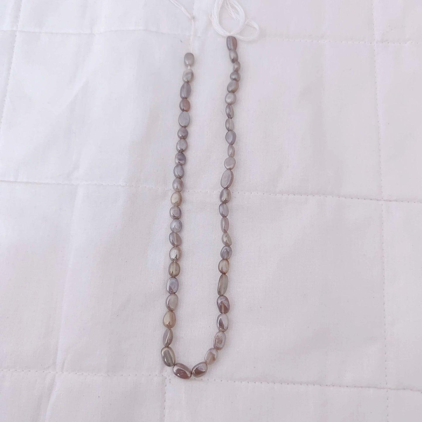 Moon stones beads -RCMJ73