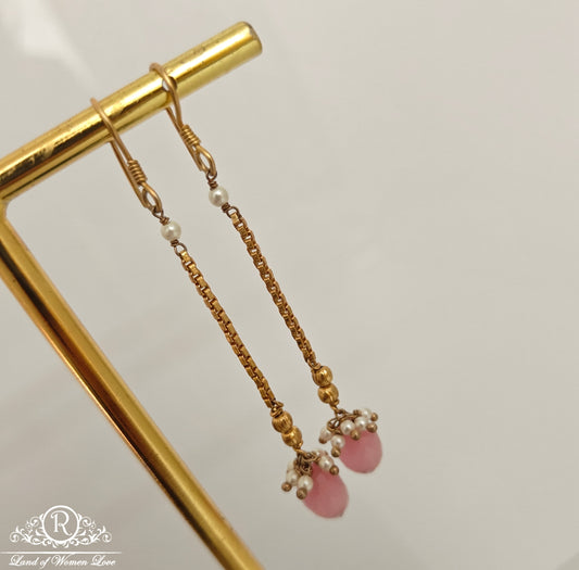 earrings 92.5 silver hangings-rch879 92.5 silver ramala jewelry / ramala collections