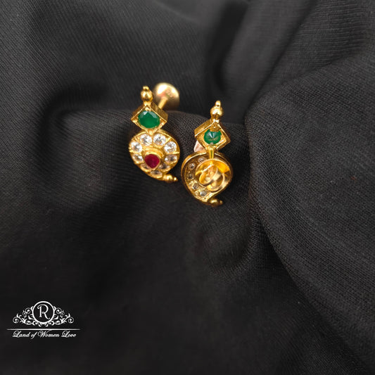 92.5 silver simple and Cute earrings - RC06M1235