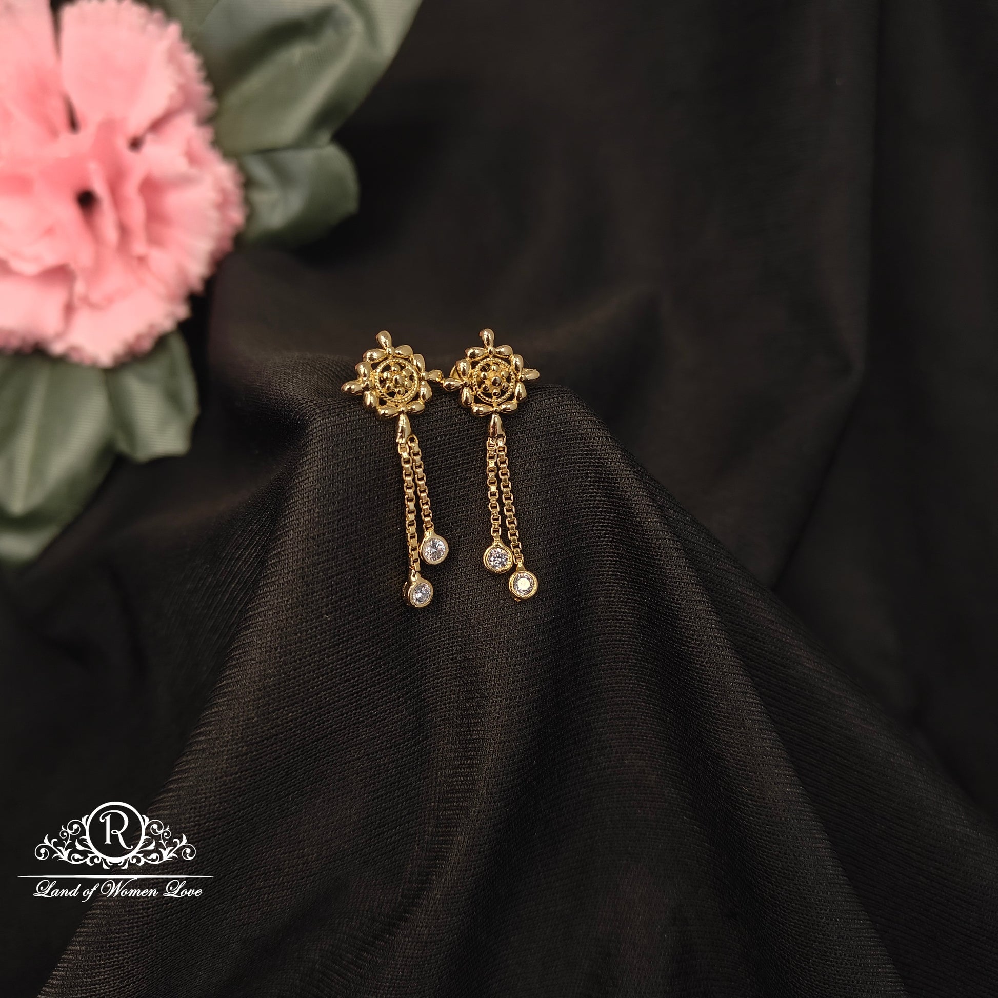earrings 92.5 silver simple and cute earrings 92.5 silver ramala jewelry / ramala collections