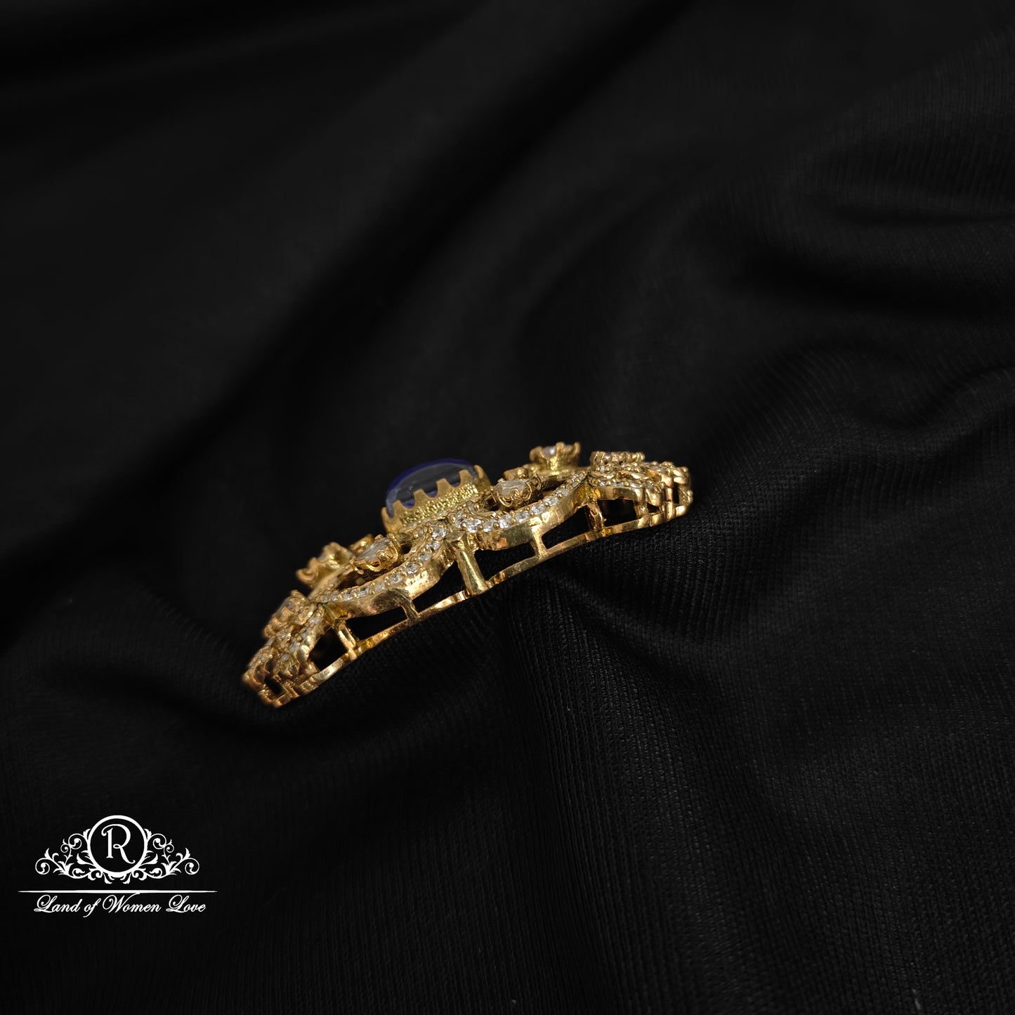 92.5 Silver Victorian Chocker pendant-RCP105