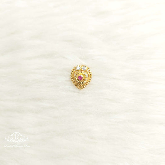 nose pin silver nose pins-sa508-9 92.5 silver ramala jewelry / ramala collections