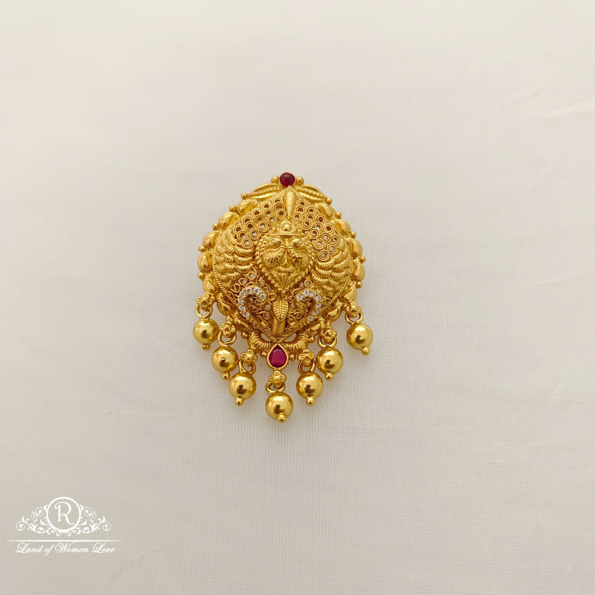 pendant silver base gold polish pendant -rcc127 92.5 silver ramala jewelry / ramala collections