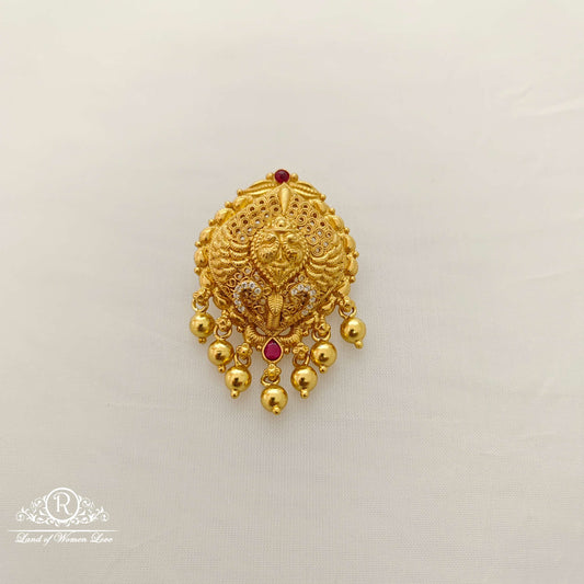 pendant silver base gold polish pendant -rcc127 92.5 silver ramala jewelry / ramala collections