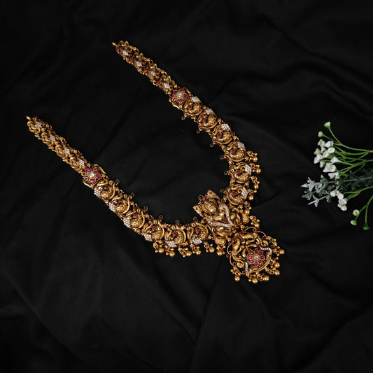 Silver Nakshi bridal set -SET02