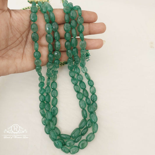 675ct 12r Staberry Mani Beads Mala -MJ47