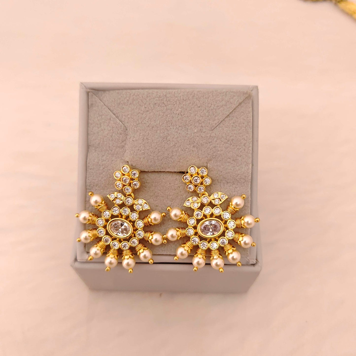 Silver earrings -RCD441