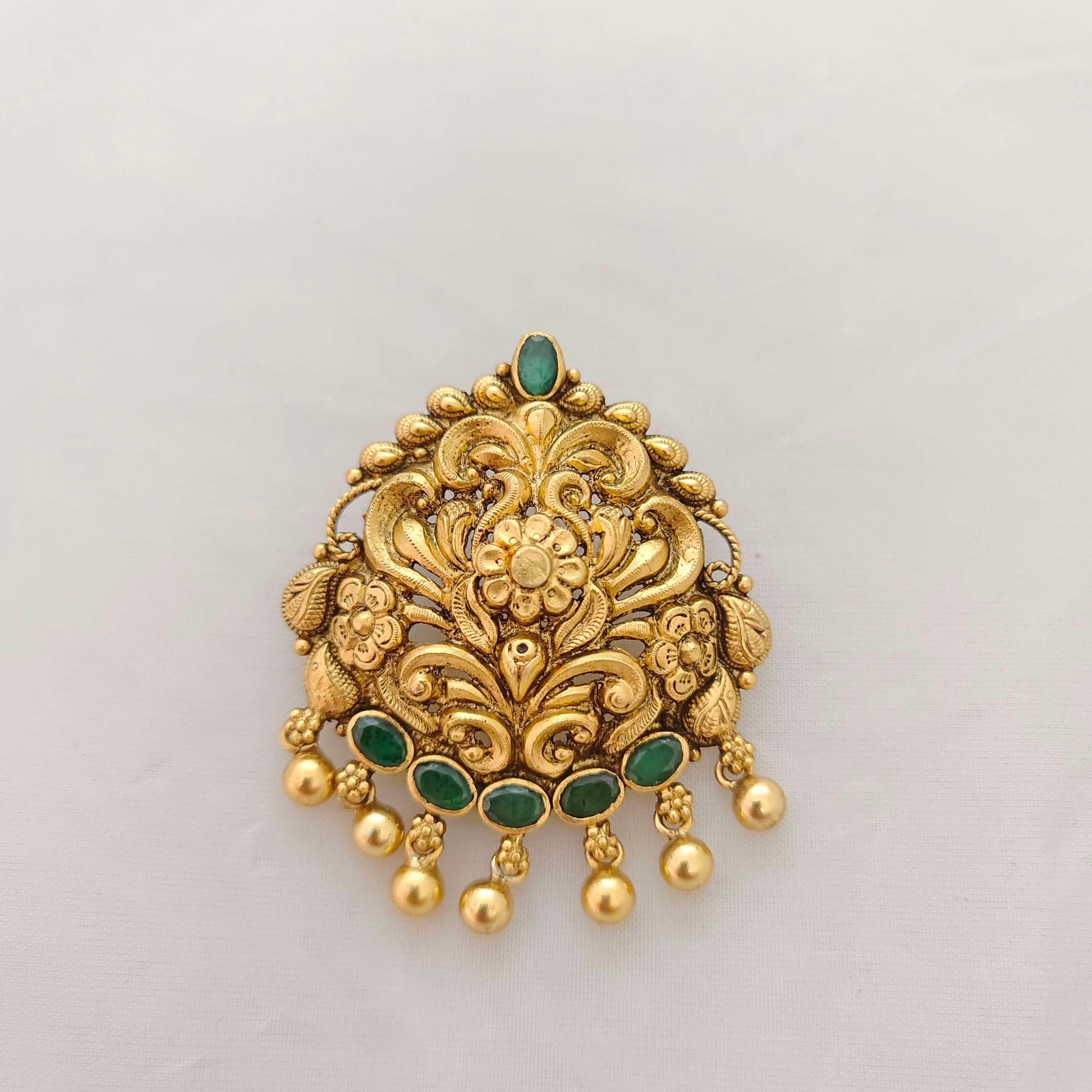 pendant silver flower pendant-rcc015 92.5 silver ramala jewelry / ramala collections