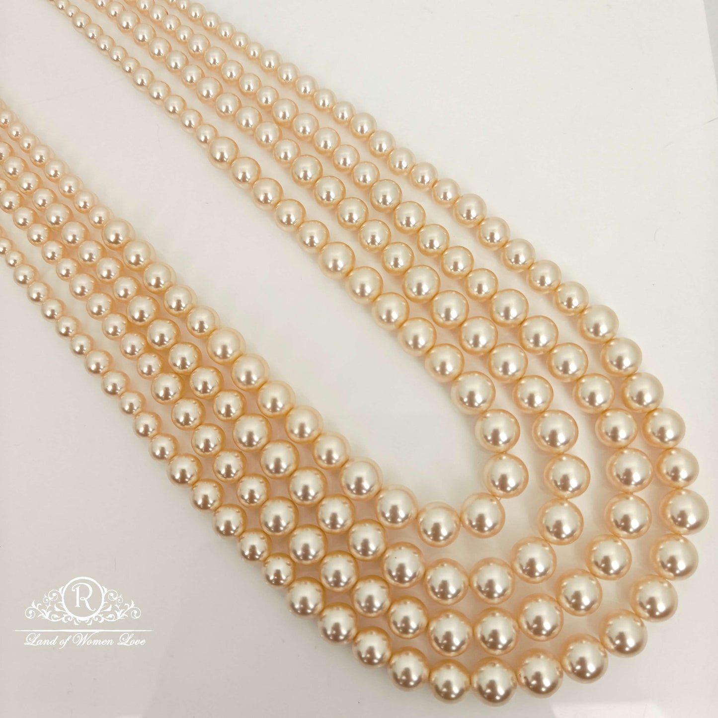 4 lines Pearls Mala-RCMJ210