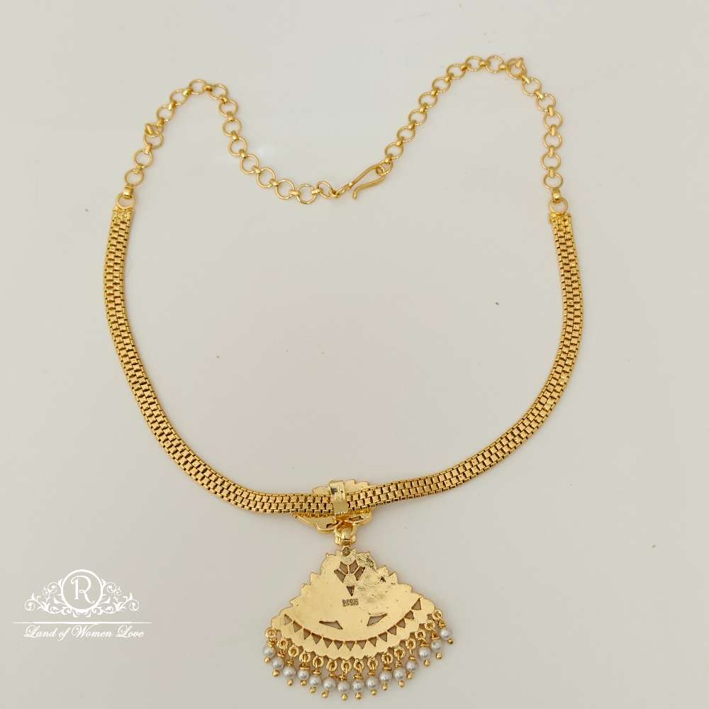 Silver Nonthadu Chain Design Necklace-RCK195