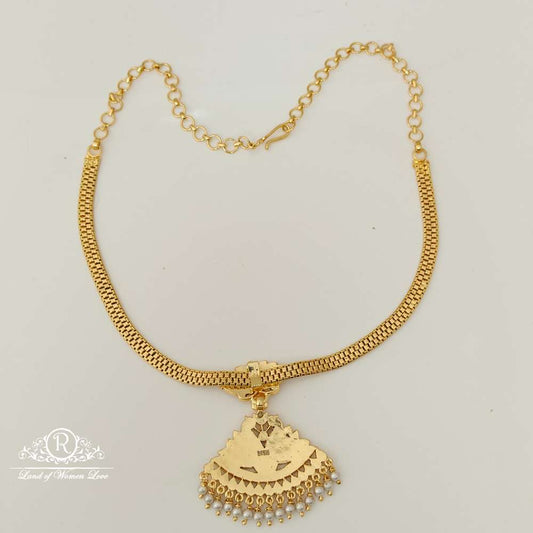 Silver Nonthadu Chain Design Necklace-RCK195