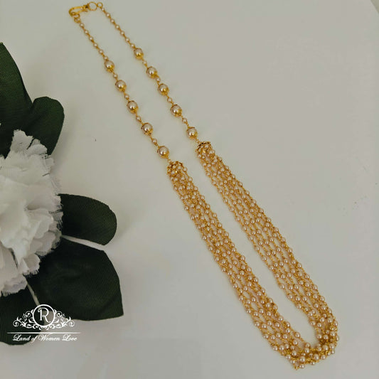 cultural richness beautiful silver pearls mala- rch663 92.5 silver ramala jewelry / ramala collections