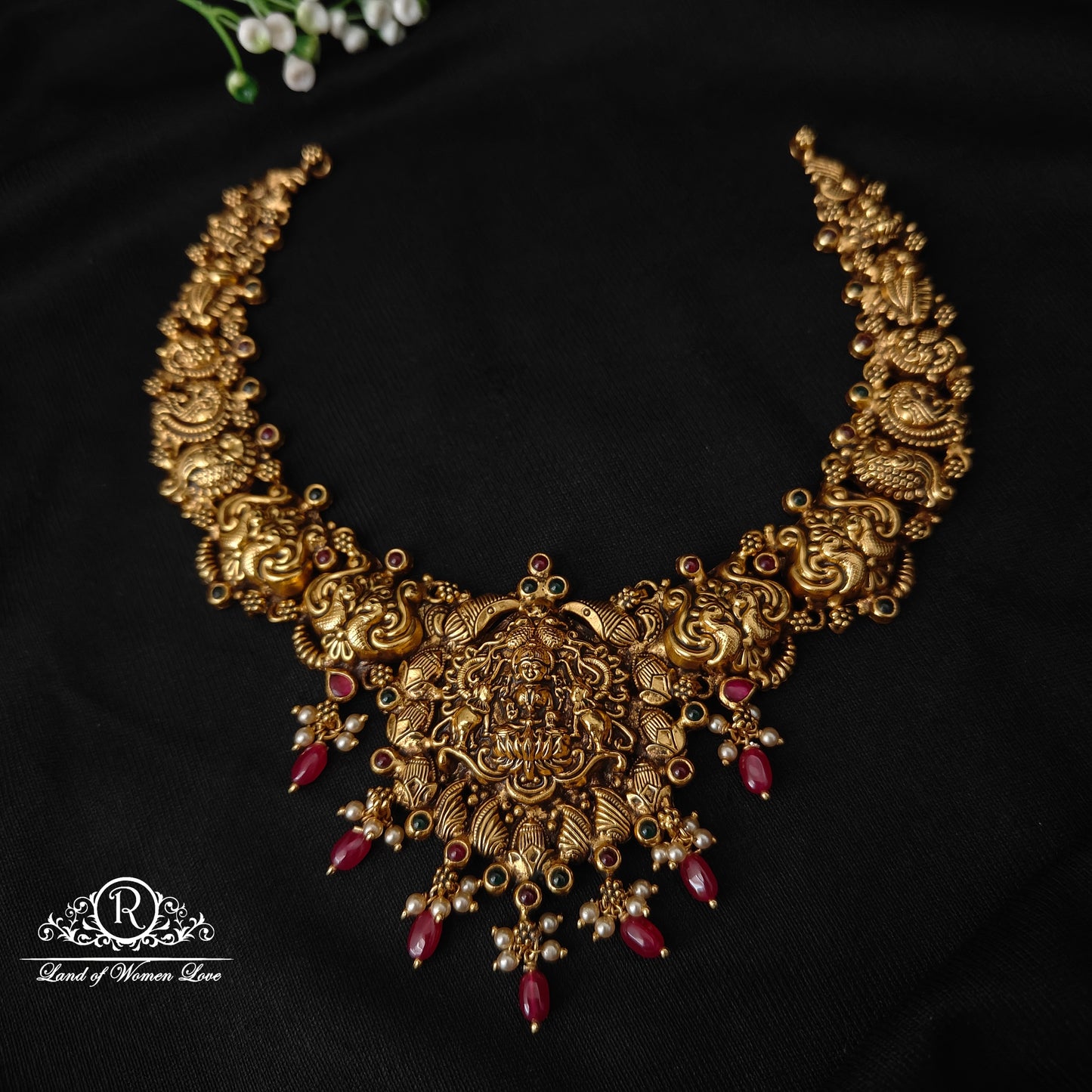 necklace 92.5 silver simple and cute necklace - rcm1363 92.5 silver ramala jewelry / ramala collections