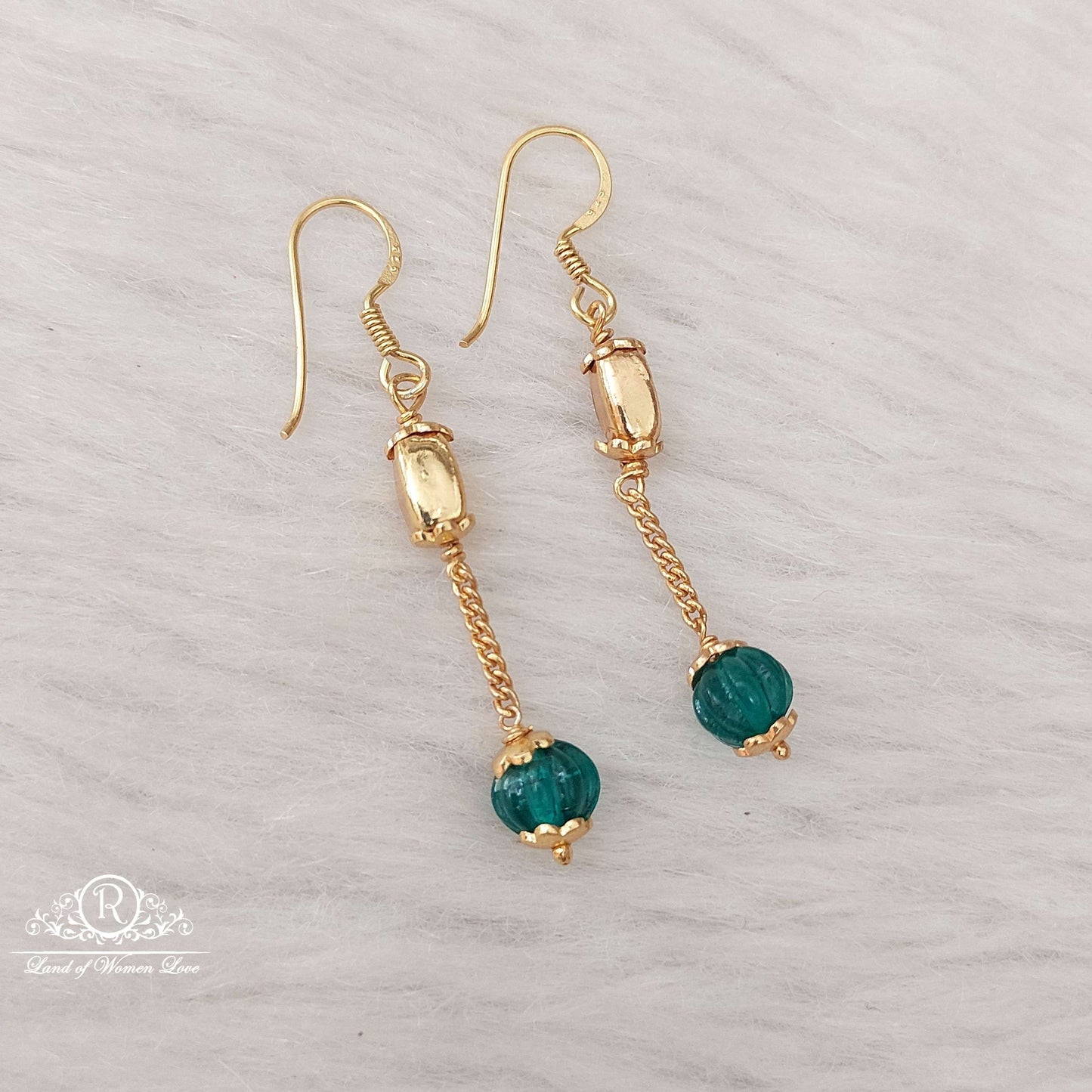 earrings silver hanging earrings-s952 92.5 silver ramala jewelry / ramala collections