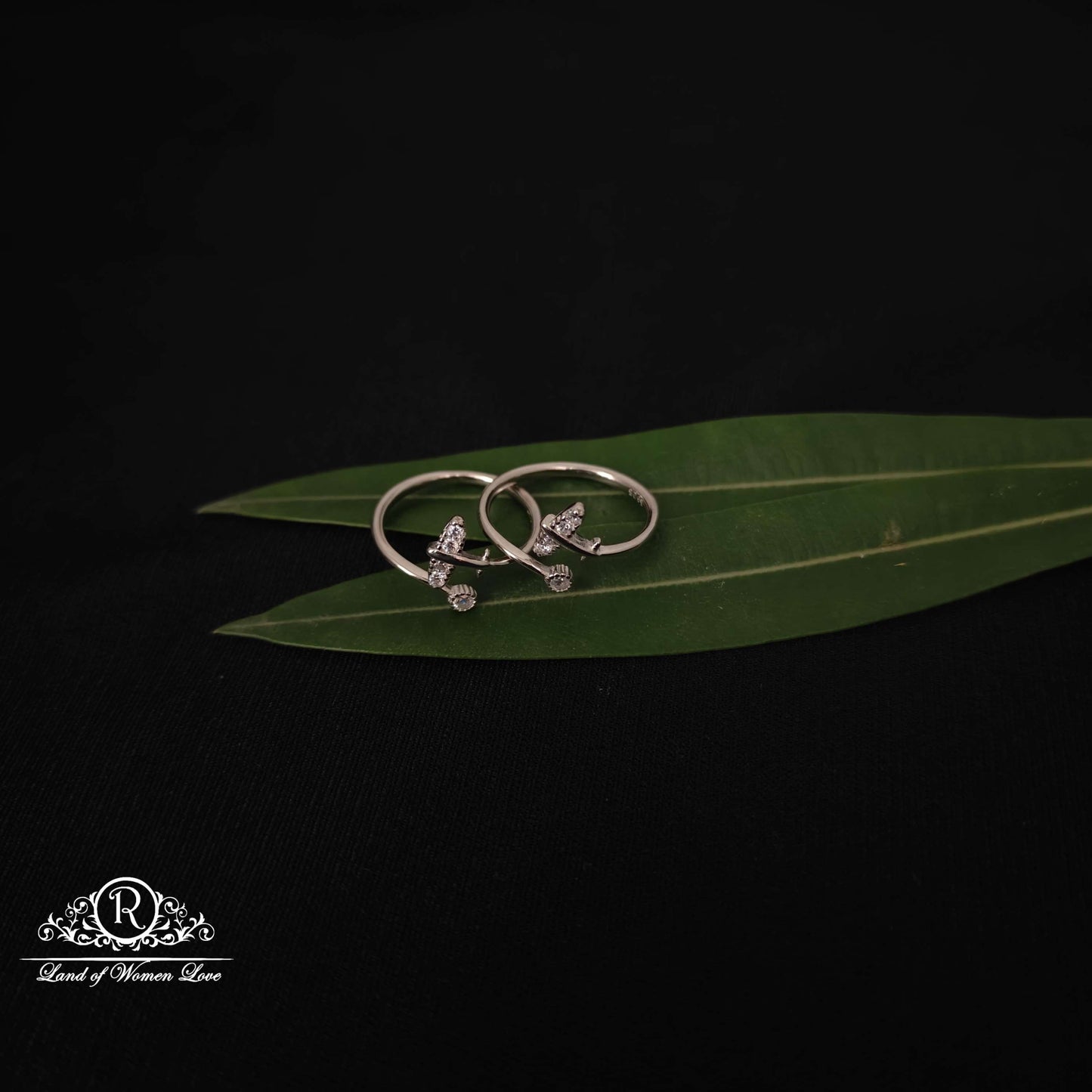 silver toe rings-rct319 92.5 silver ramala jewelry / ramala collections