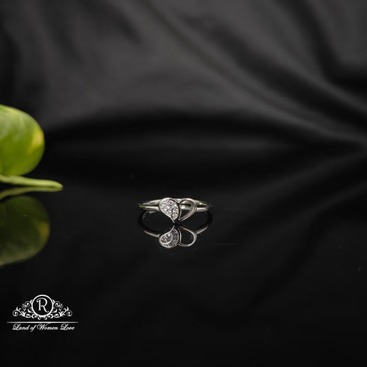 ring silver rodhium polish finger ring-rcra49 92.5 silver ramala jewelry / ramala collections