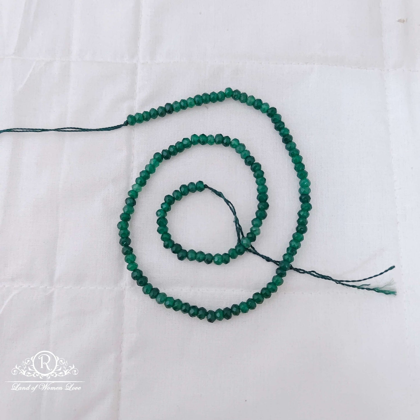 Green Aventurine gemstone beads 4mm -RCMJ40