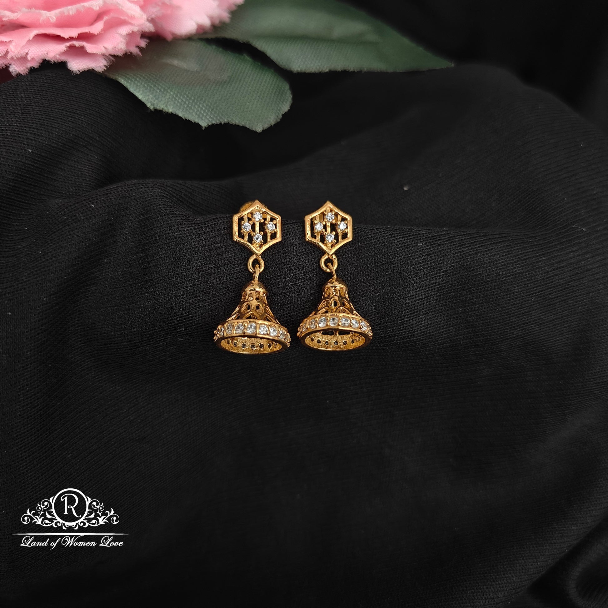 earrings 92.5 silver simple and cute earrings 92.5 silver ramala jewelry / ramala collections