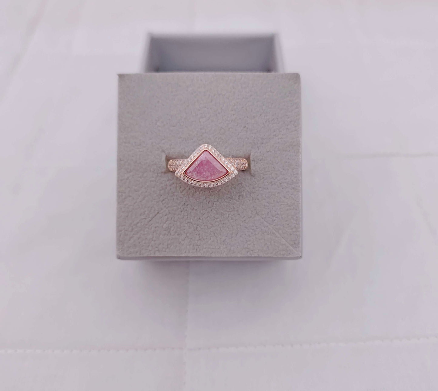 ring silver rose gold polish finger ring design -rcg078 92.5 silver ramala jewelry / ramala collections