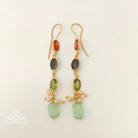 earrings silver hanging design earrings-rcl13 92.5 silver ramala jewelry / ramala collections