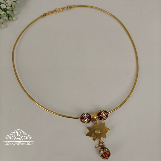 92.5 Silver Lotus design Locket kante-RCPK011