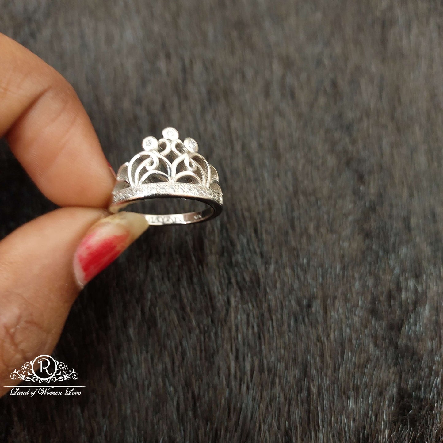 Silver Finger Ring-SS77