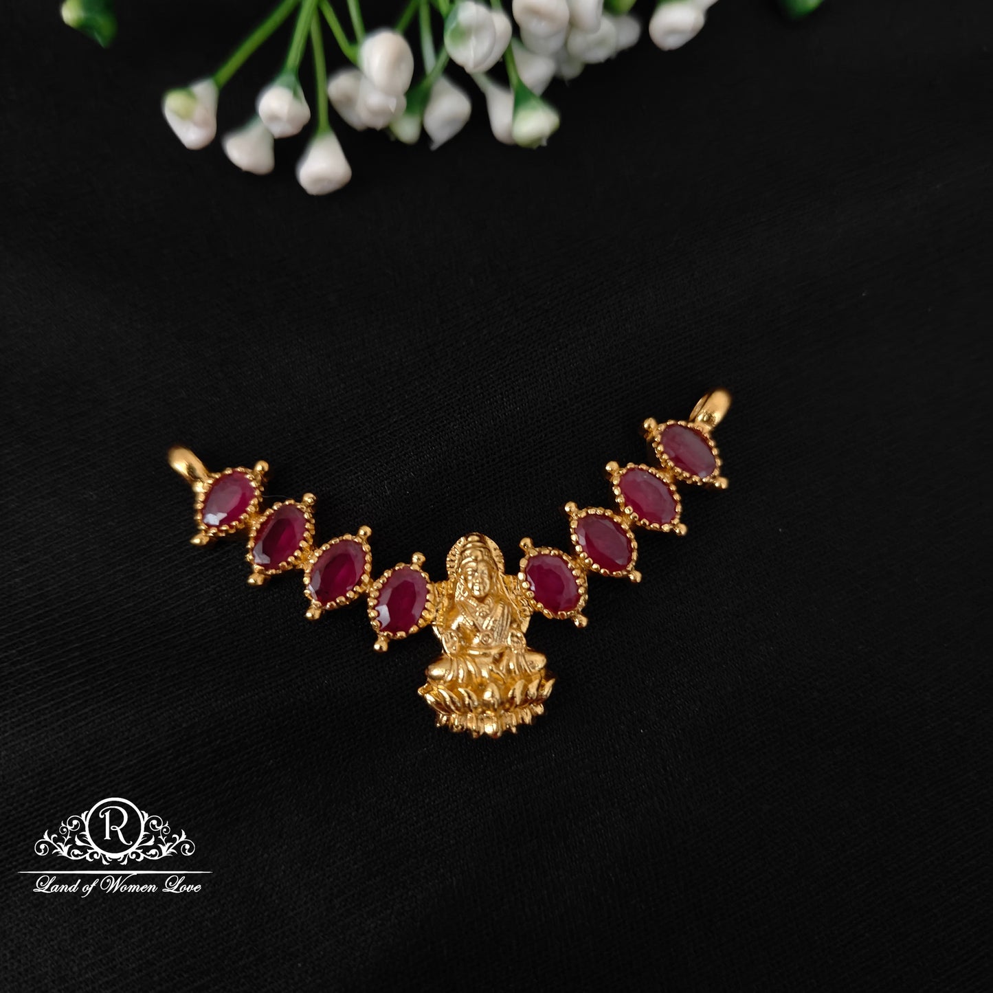 92.5 silver simple and cute mala locket - rcjr995 92.5 silver ramala jewelry / ramala collections