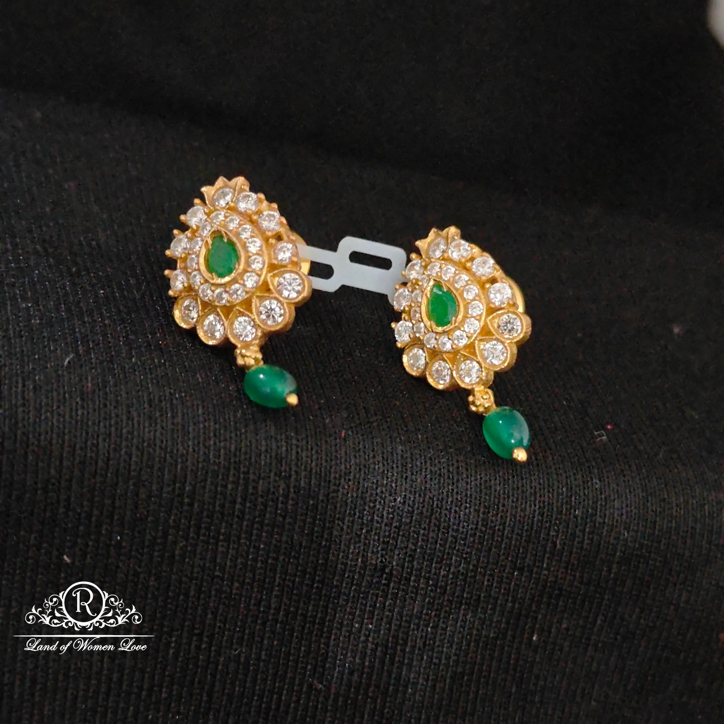 Silver earrings -RCM397