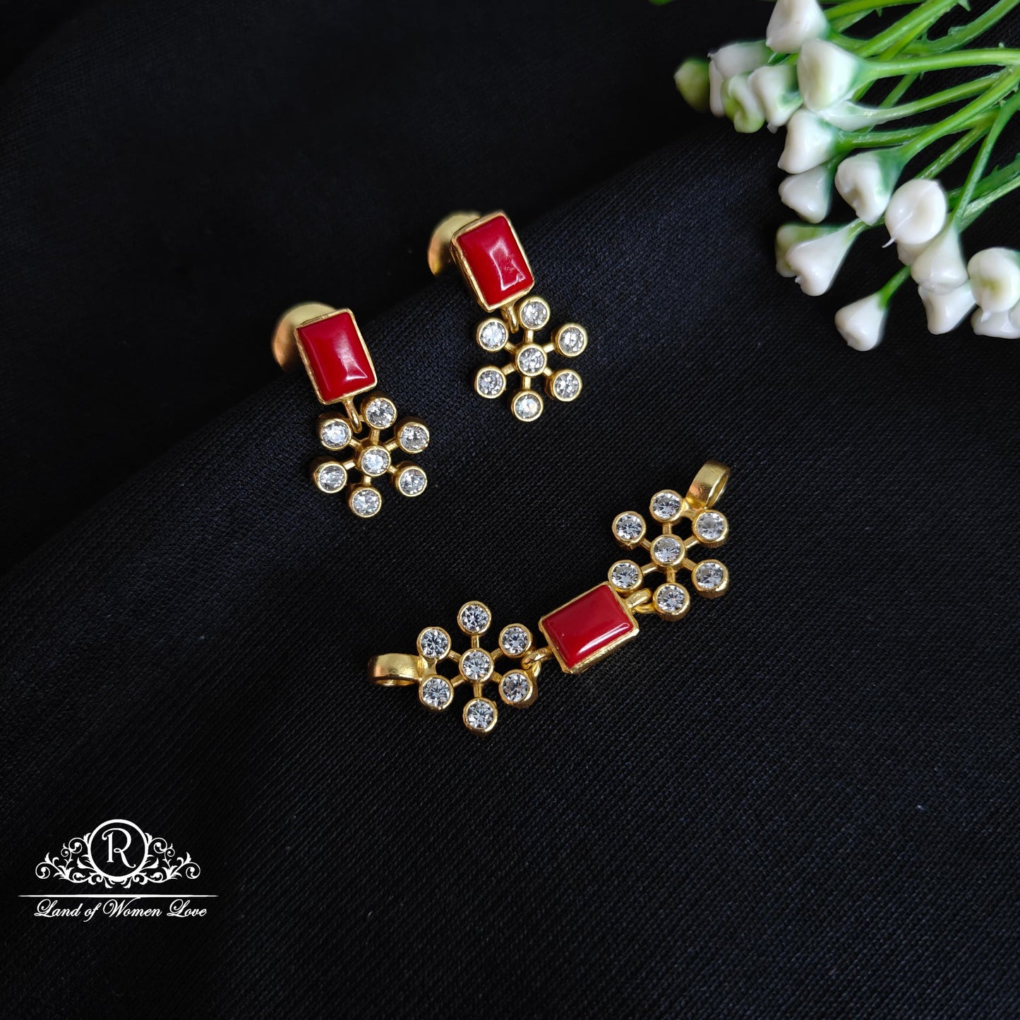 Silver small mala Locket-RCL40