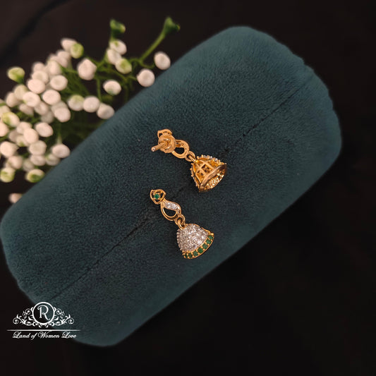 Silver cute and beautiful Earrings -RCDS0484