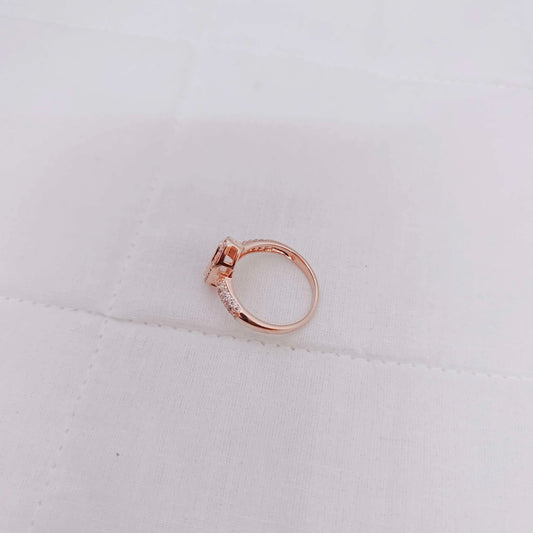 Silver rose gold polish finger Ring design -RCG077