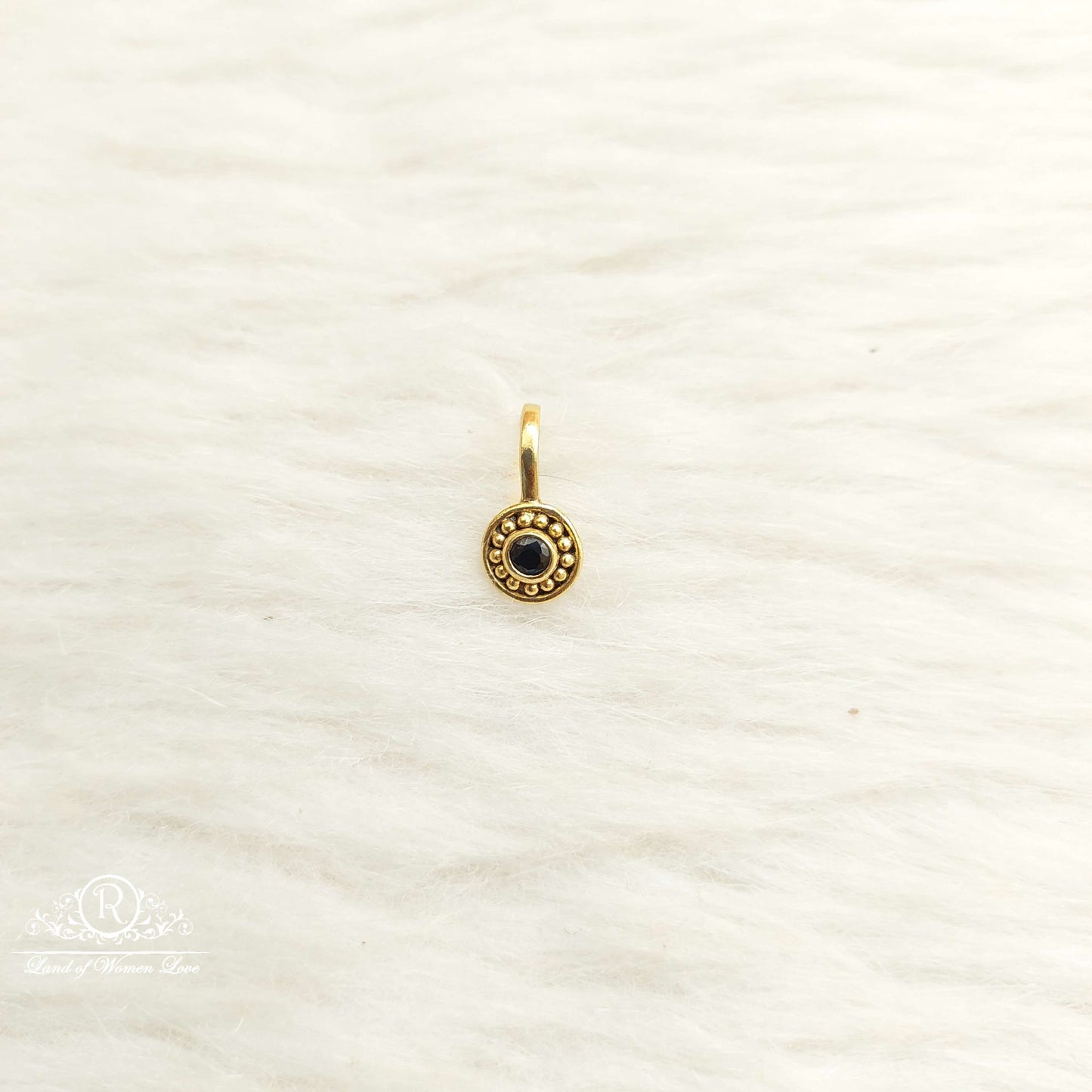 nose pin silver nose pins-sa510-6 92.5 silver ramala jewelry / ramala collections