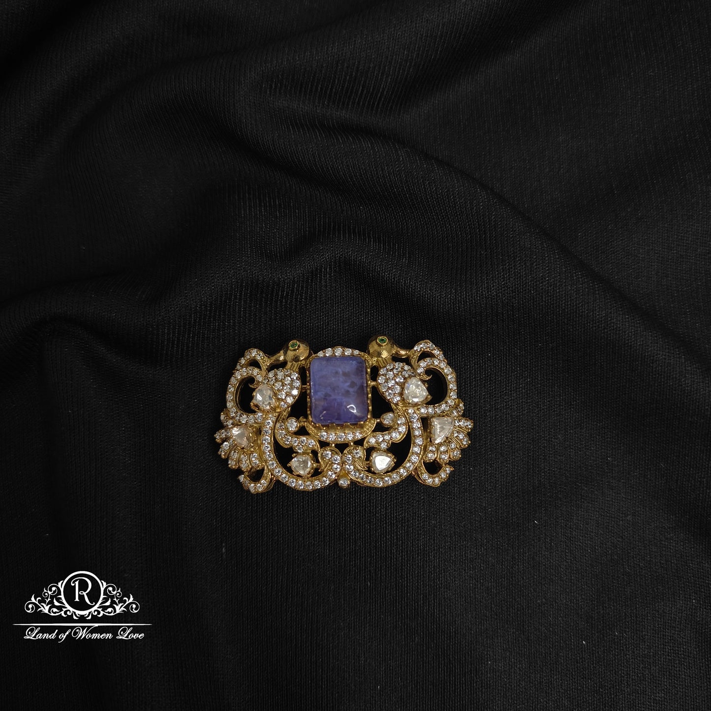 pendant 92.5 silver victorian chocker pendant-rcp105 92.5 silver ramala jewelry / ramala collections