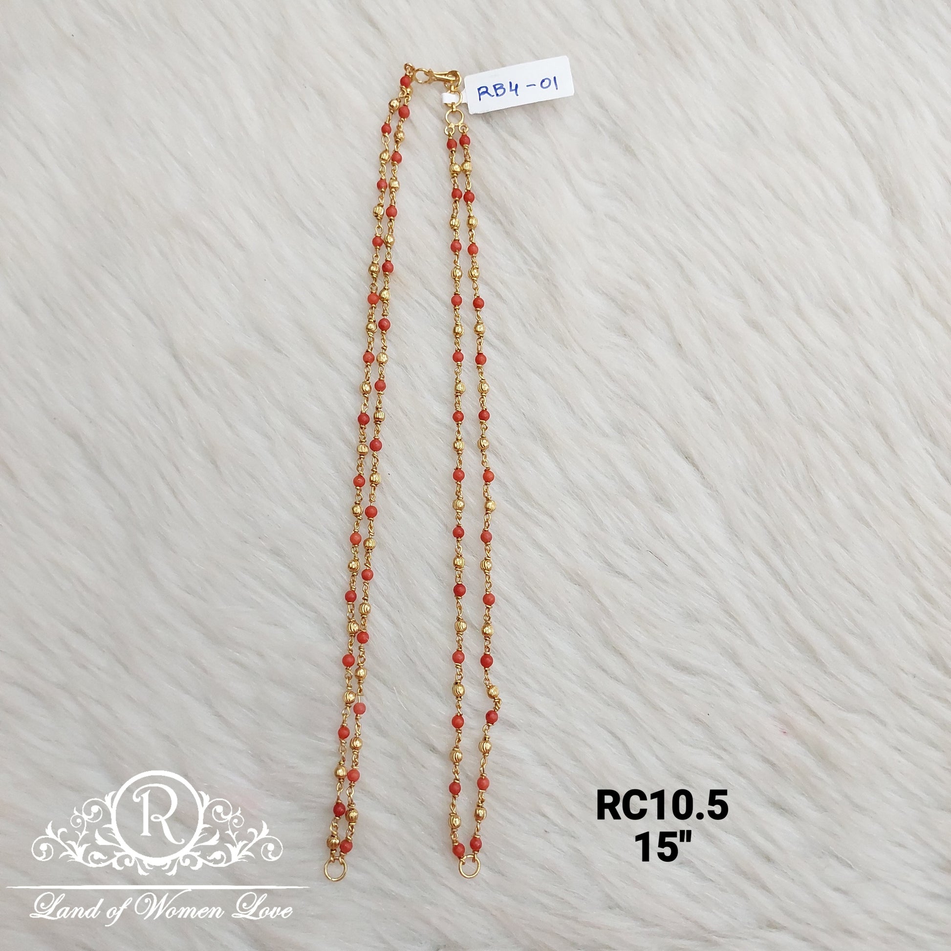 chain silver beads-rc4-1 92.5 silver ramala jewelry / ramala collections