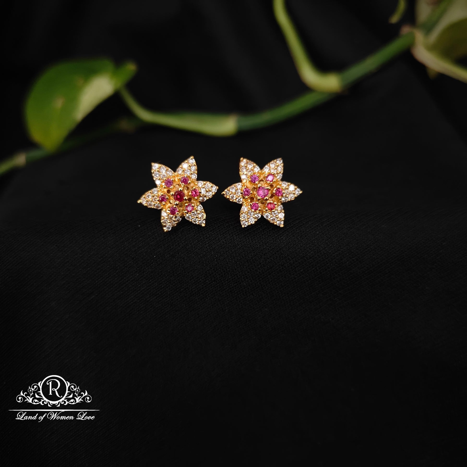 earrings 92.5 silver simple and cute earrings-rcz73 92.5 silver ramala jewelry / ramala collections