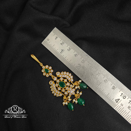 92.5 Silver CZ's Beautiful Tikka-RCM1142