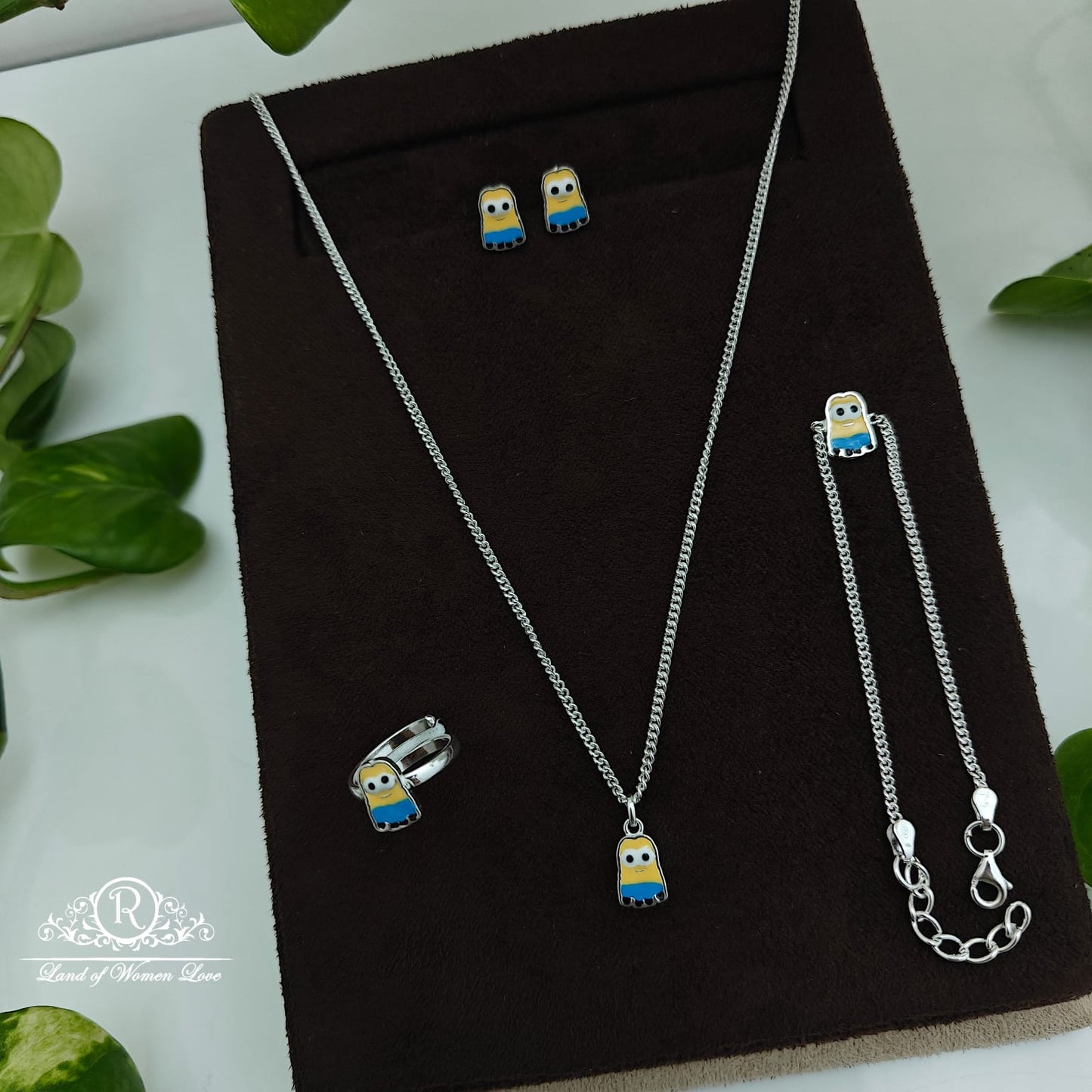 stud silver combo set -rc94-22rc5 92.5 silver ramala jewelry / ramala collections