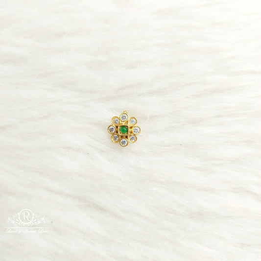 nose pin silver nose pins-sa506-2 92.5 silver ramala jewelry / ramala collections