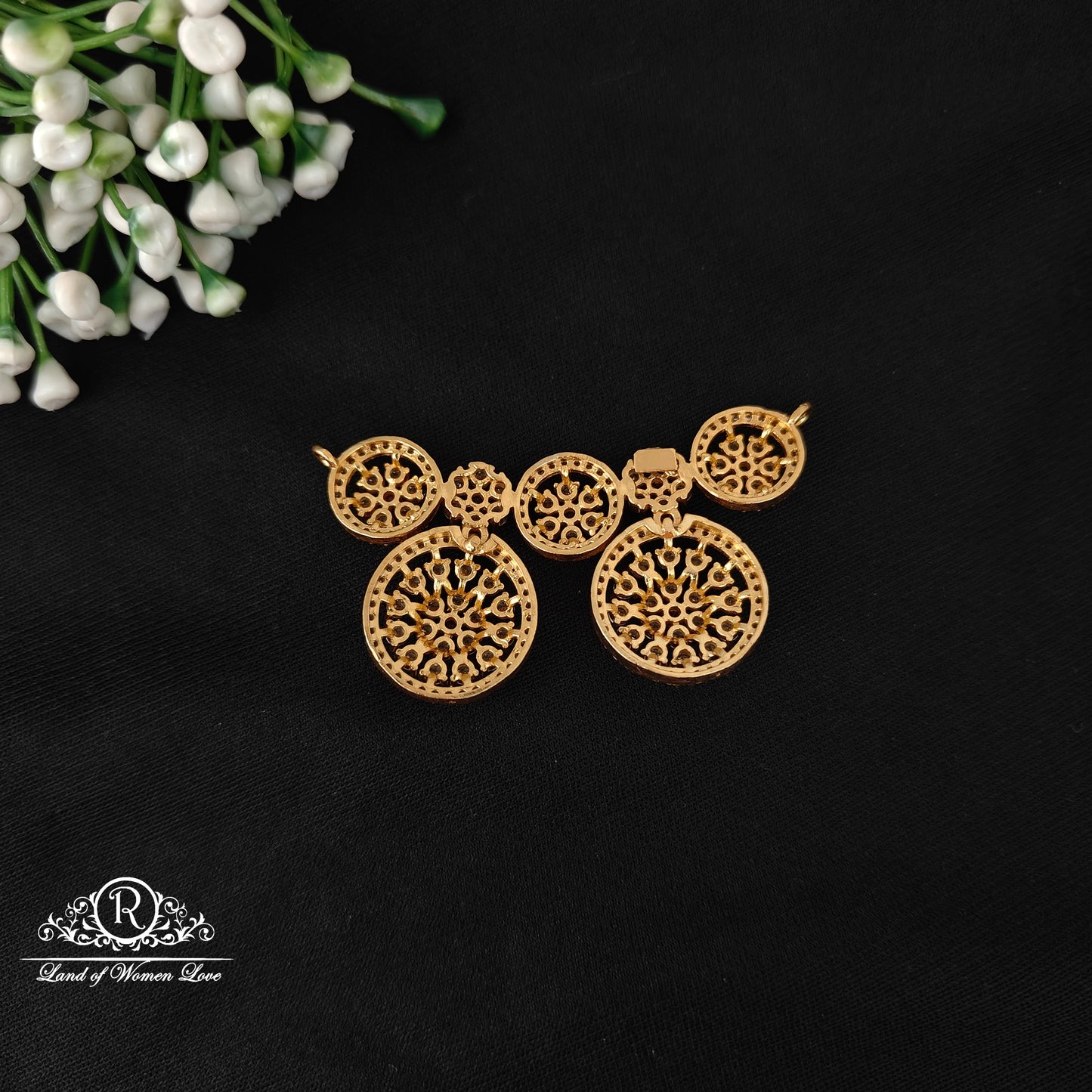 92.5 silver simple and Cute mala locket - RCJR1000