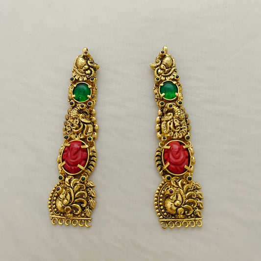 silver peacock side locket - rcjr396 coral 92.5 silver ramala jewelry / ramala collections