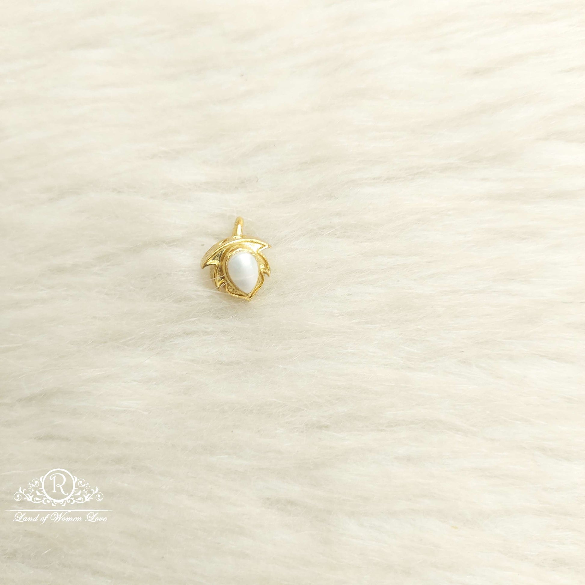 silver muthyam nose pins-sa287 92.5 silver ramala jewelry / ramala collections