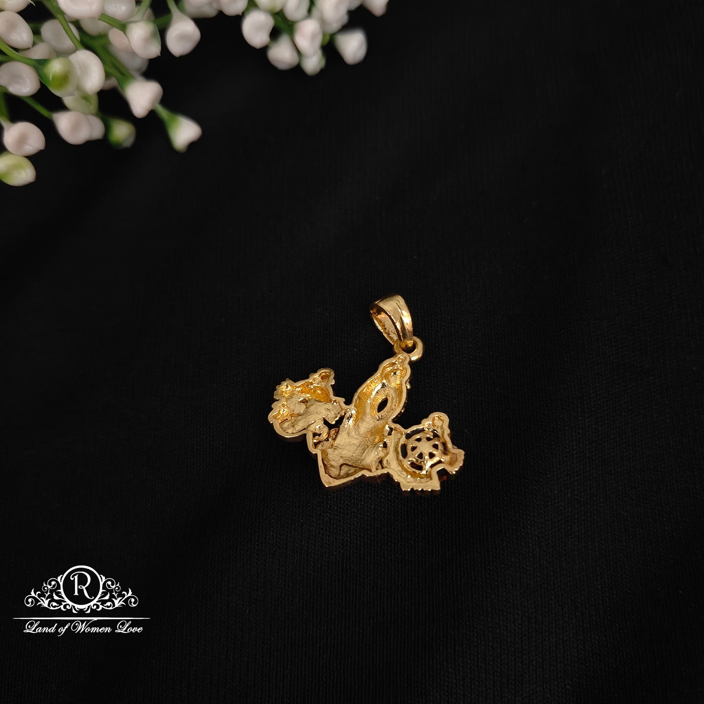 Silver balaji pendant -RCNJ004