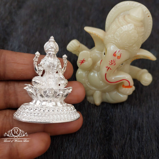 Silver Lakshmi Devi Idols-S8495
