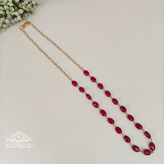 92.5 silver beads and pearls mala-rch875 92.5 silver ramala jewelry / ramala collections