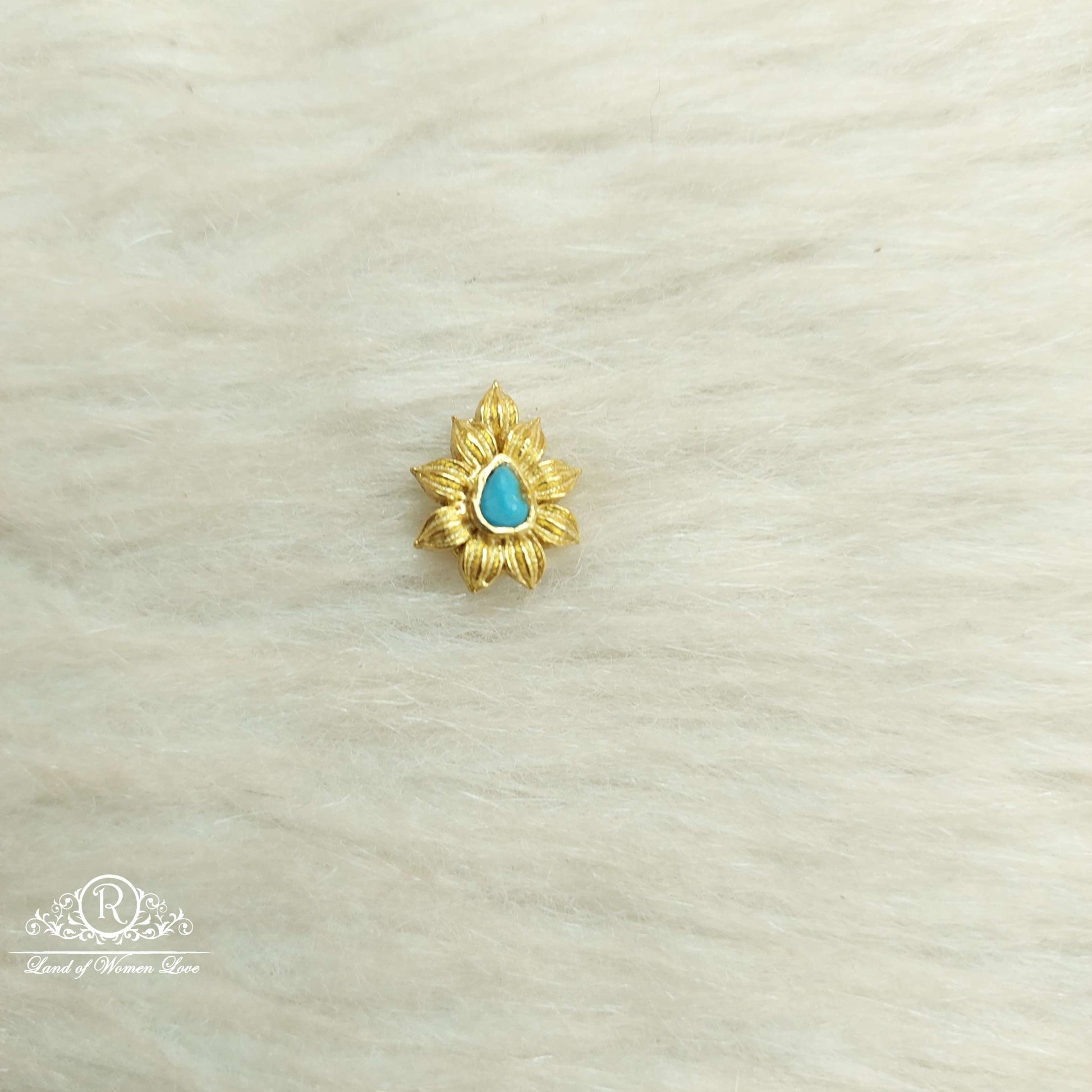 silver nose pins-sa283 92.5 silver ramala jewelry / ramala collections